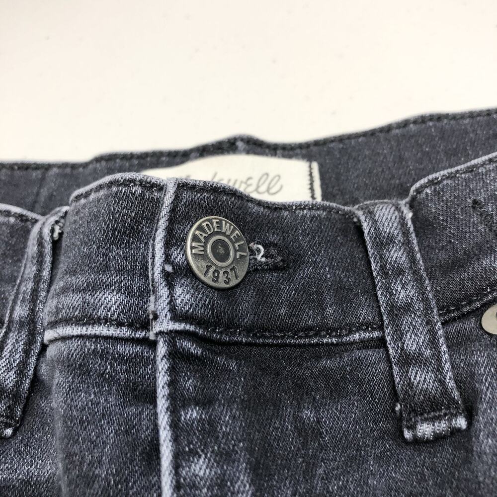 Madewell Cruiser Straight Jeans Women's Size 29 Black Zip Fly - Picture 6 of 11